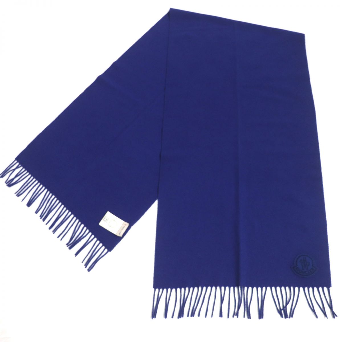 Moncler Wool Scarf Stole Blue Italy