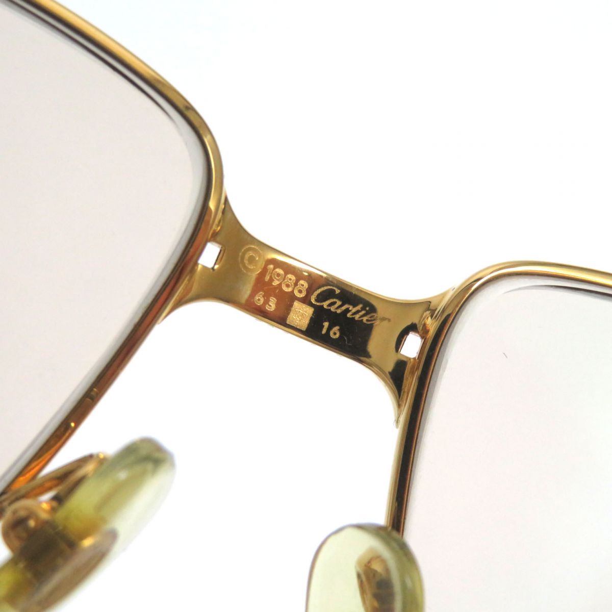 Cartier Maillon Panthere C Motif Vintage Glasses