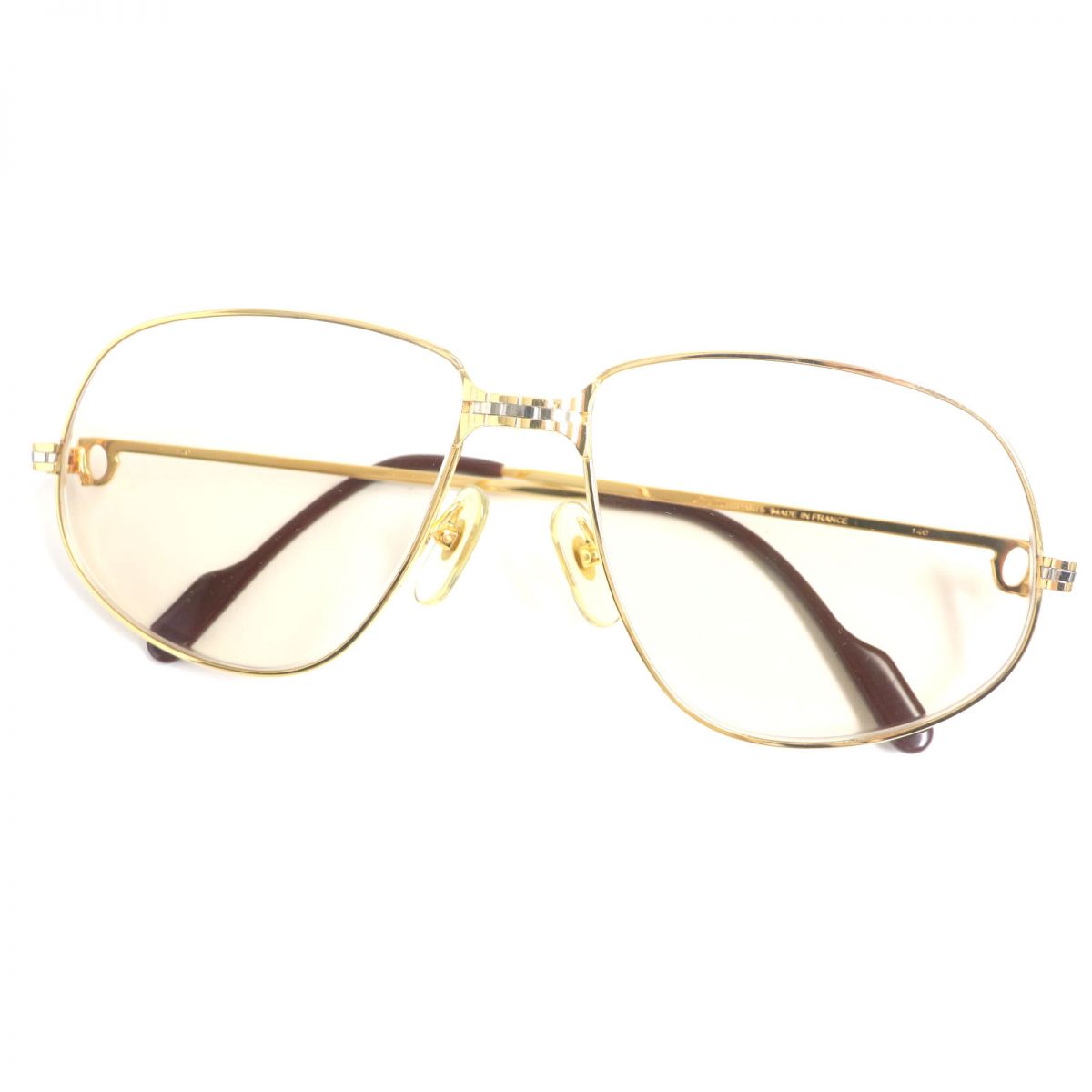 Cartier Maillon Panthere C Motif Vintage Glasses