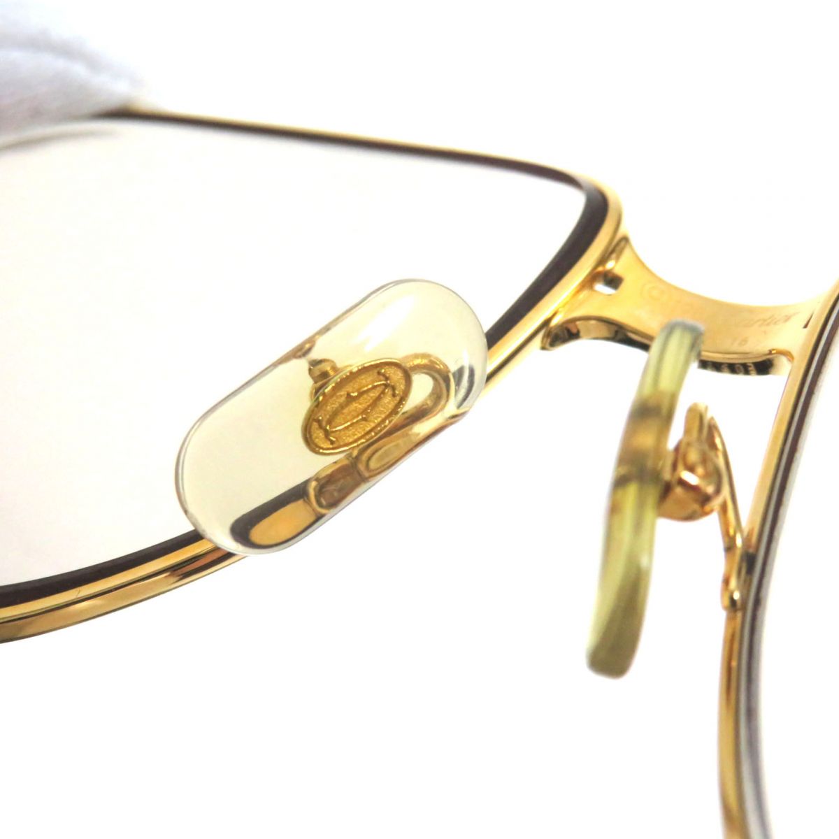 Cartier Maillon Panthere C Motif Vintage Glasses