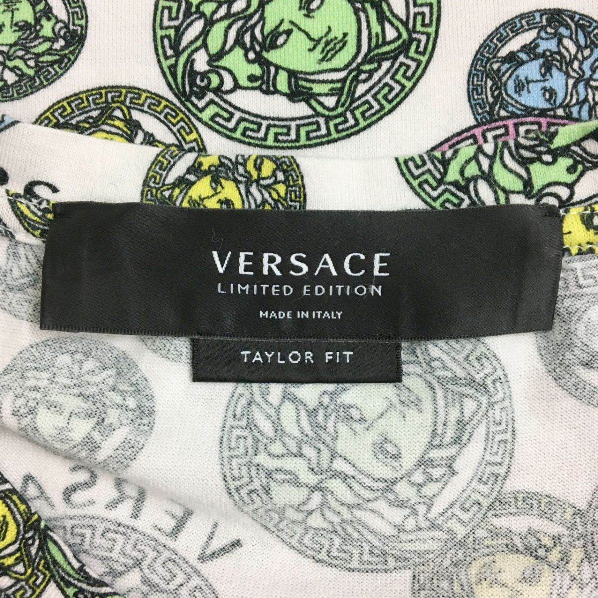 Versace Medusa Print T-Shirt XS White