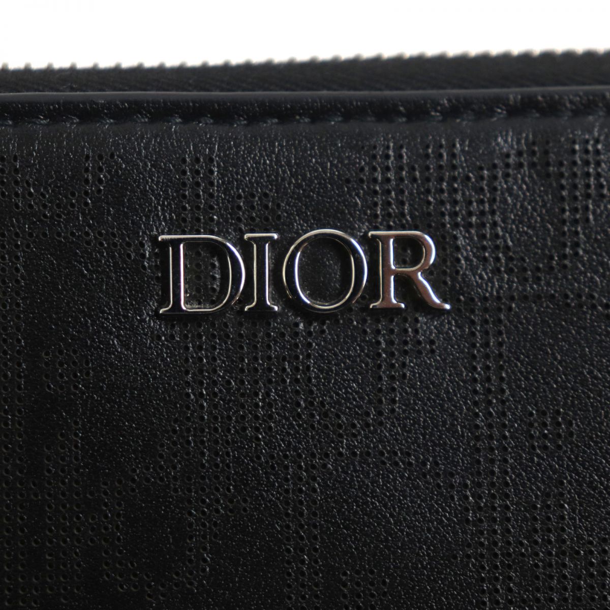 Dior Homme Oblique Galaxy Leather Pouch Clutch