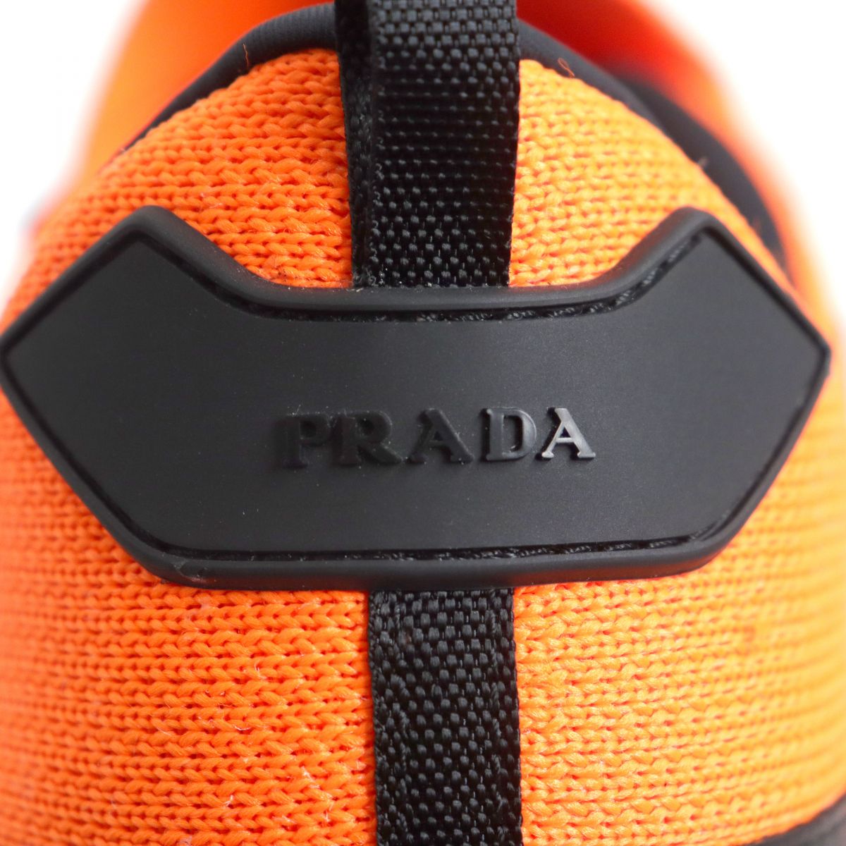 Prada Cloudbust Logo Knit Rubber Sneakers