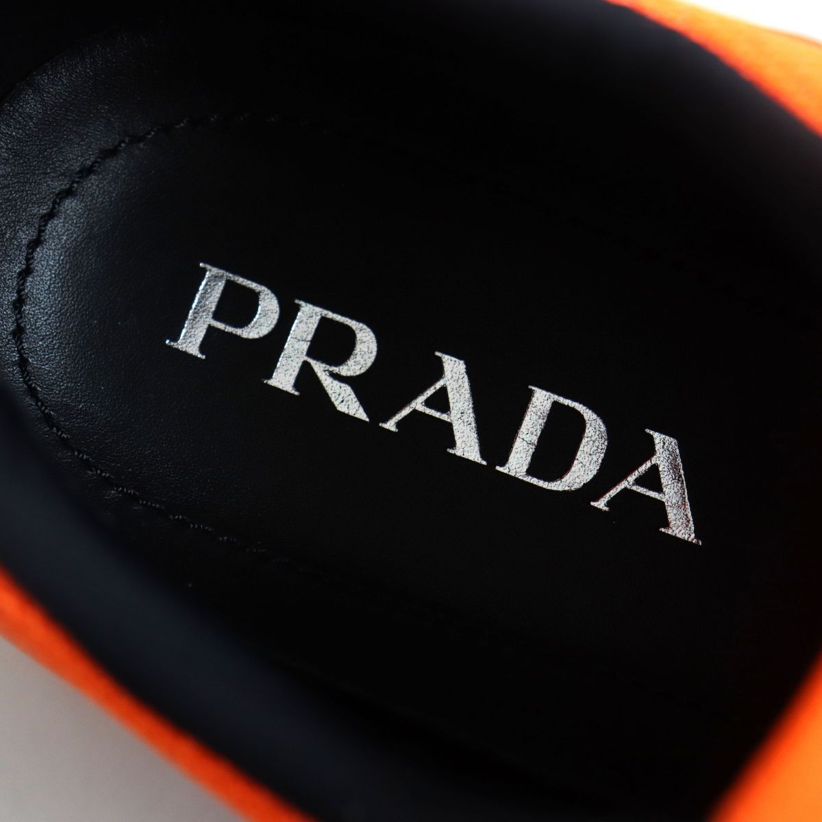 Prada Cloudbust Logo Knit Rubber Sneakers