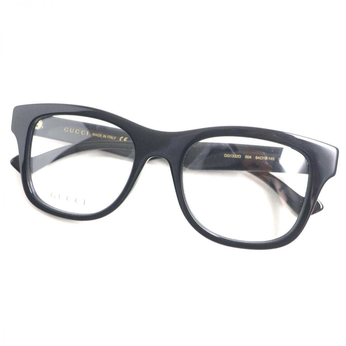 Gucci GG13320 Logo Glasses Black Men's