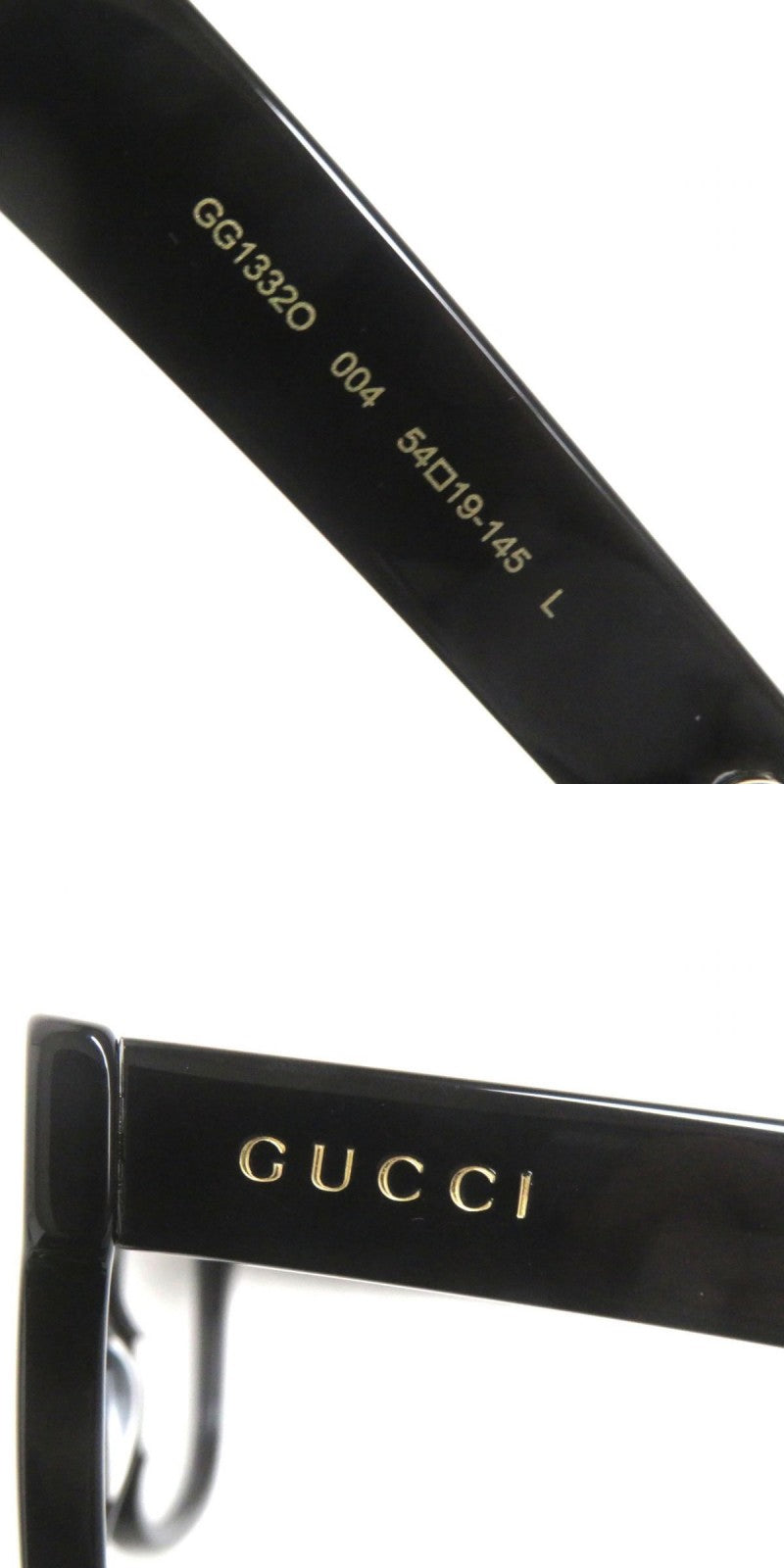 Gucci GG13320 Logo Glasses Black Men's