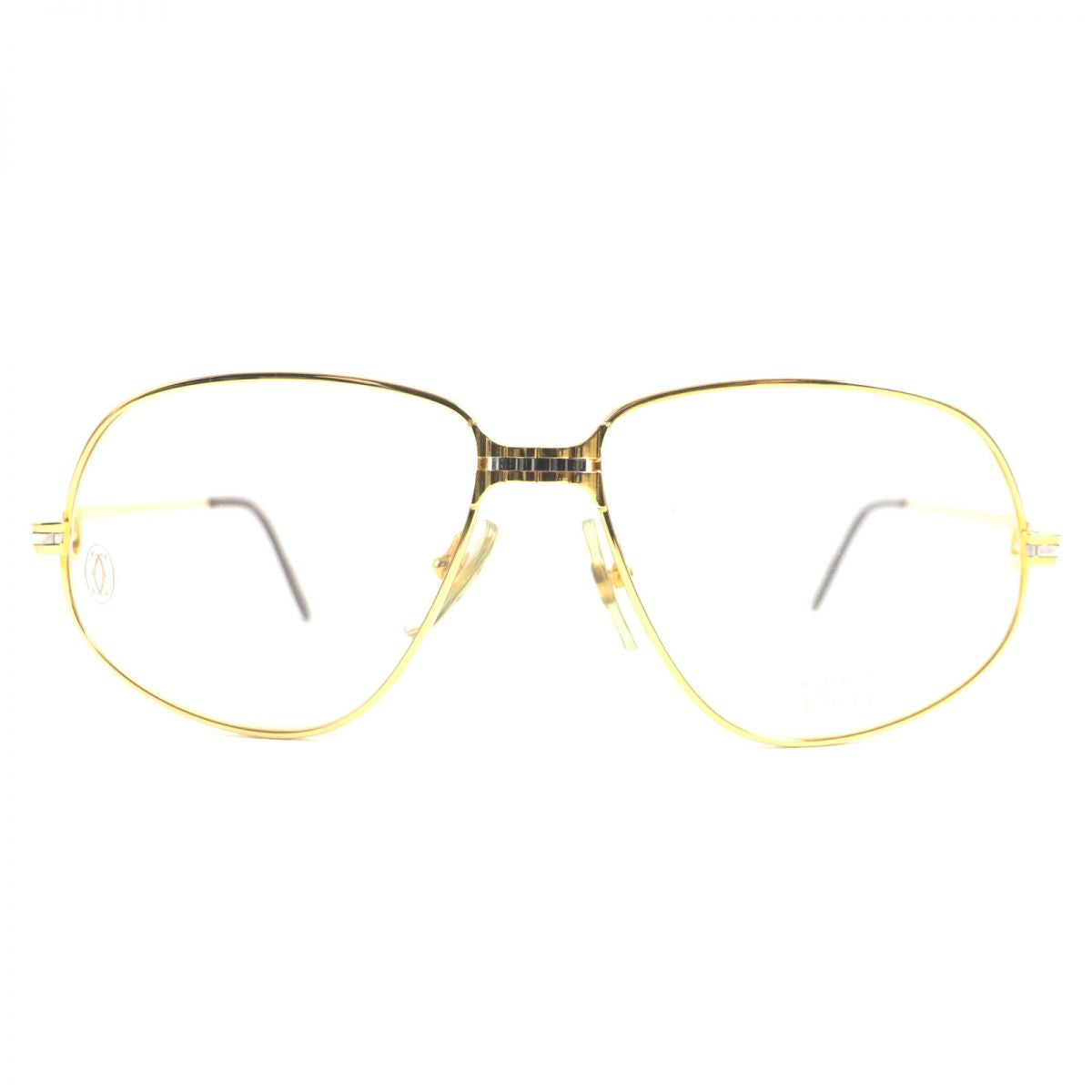 Cartier Maillon PANTHERE Vintage Glasses Gold Silver