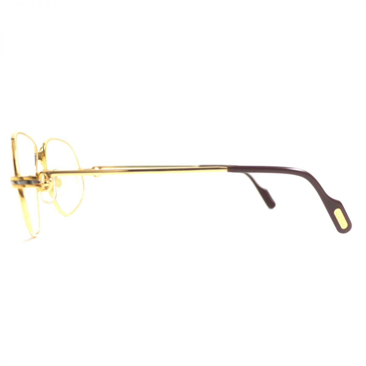 Cartier Maillon PANTHERE Vintage Glasses Gold Silver