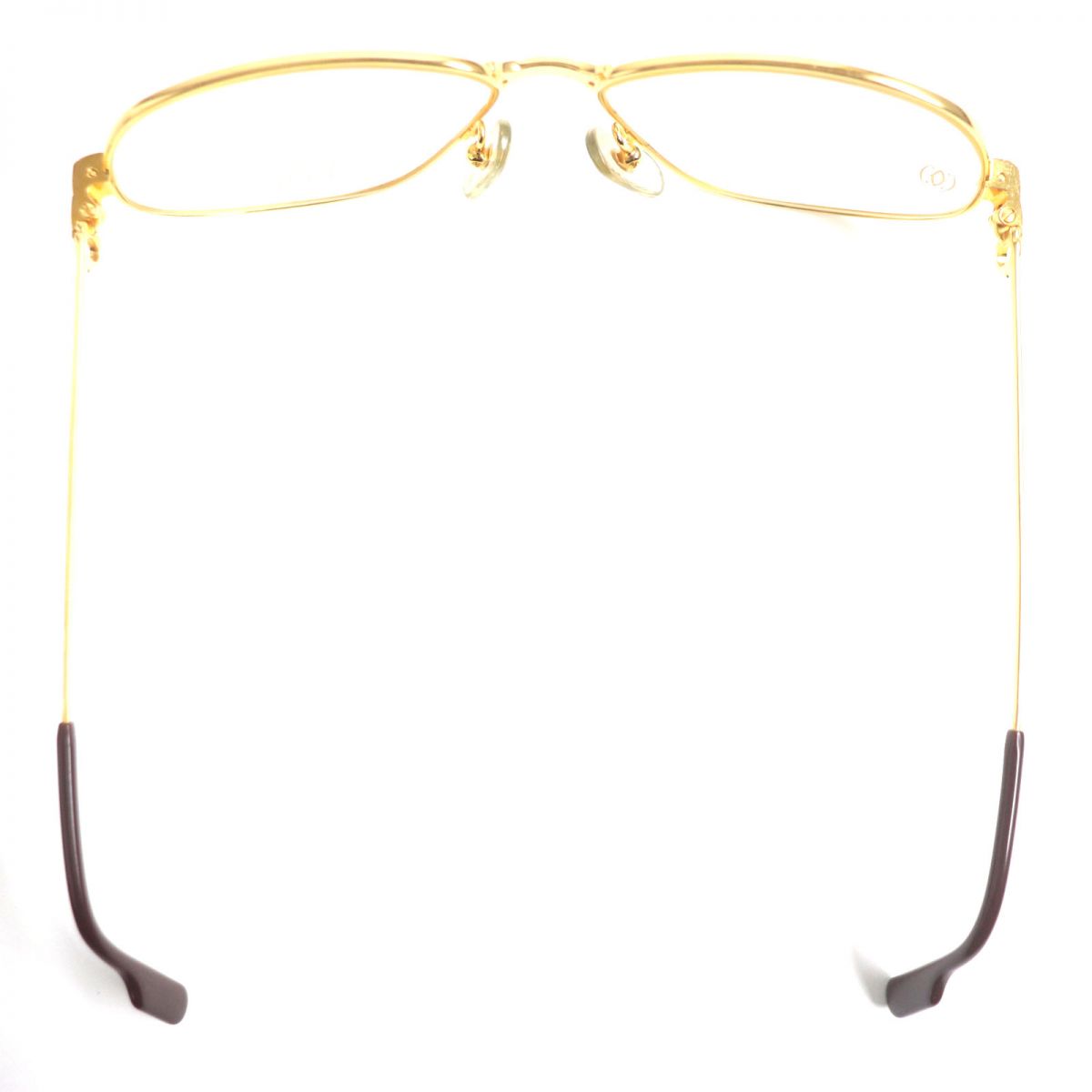 Cartier Maillon PANTHERE Vintage Glasses Gold Silver