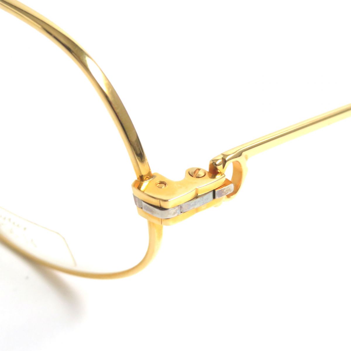 Cartier Maillon PANTHERE Vintage Glasses Gold Silver