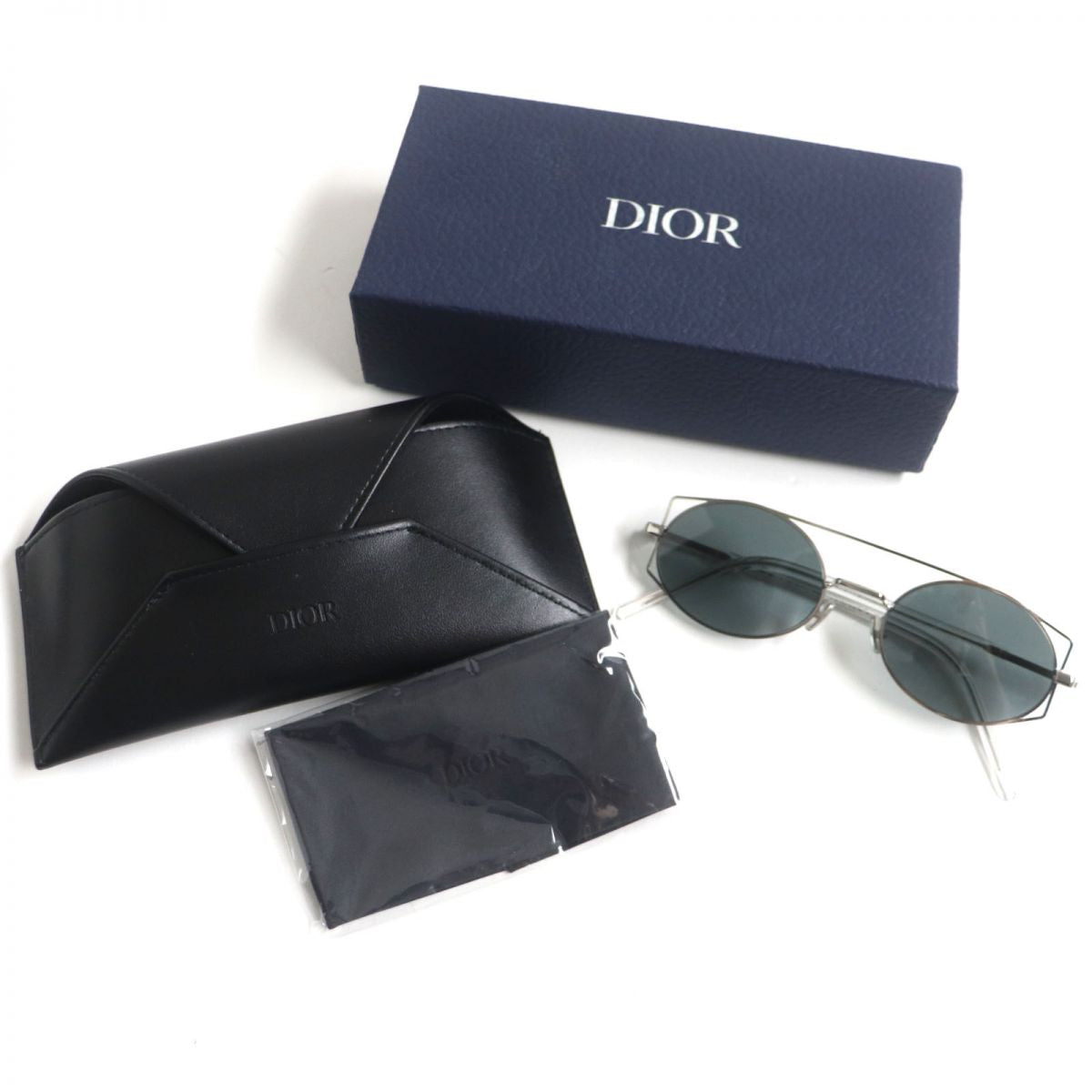 Dior Architectural 01011 Two-bridge Sunglasses