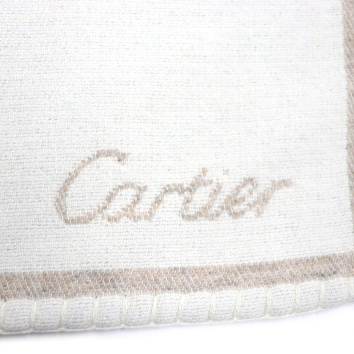 Cartier PANTHERE Wool Cashmere Blanket