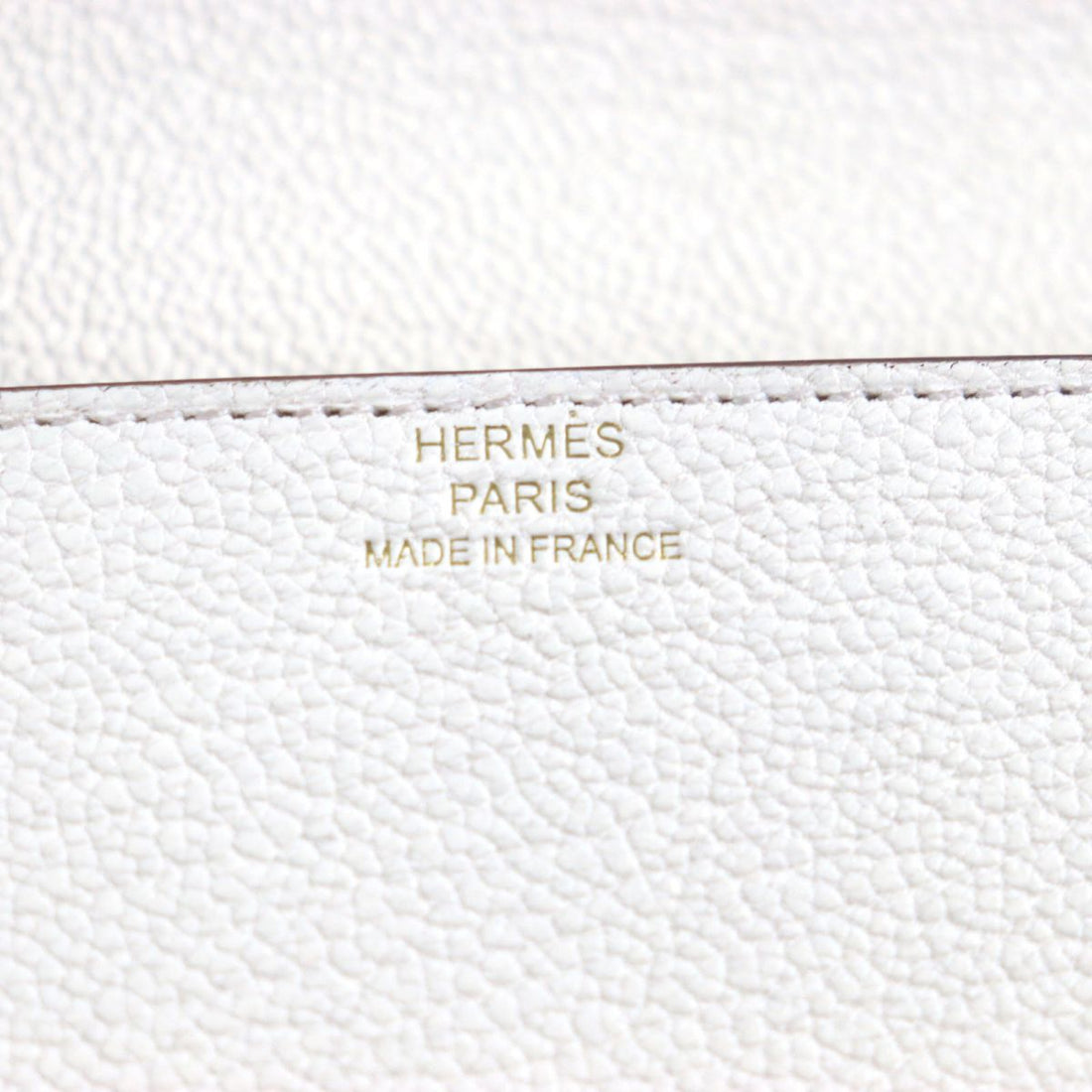 Hermes Lelis Slim Chevre Mysore Leather Wallet