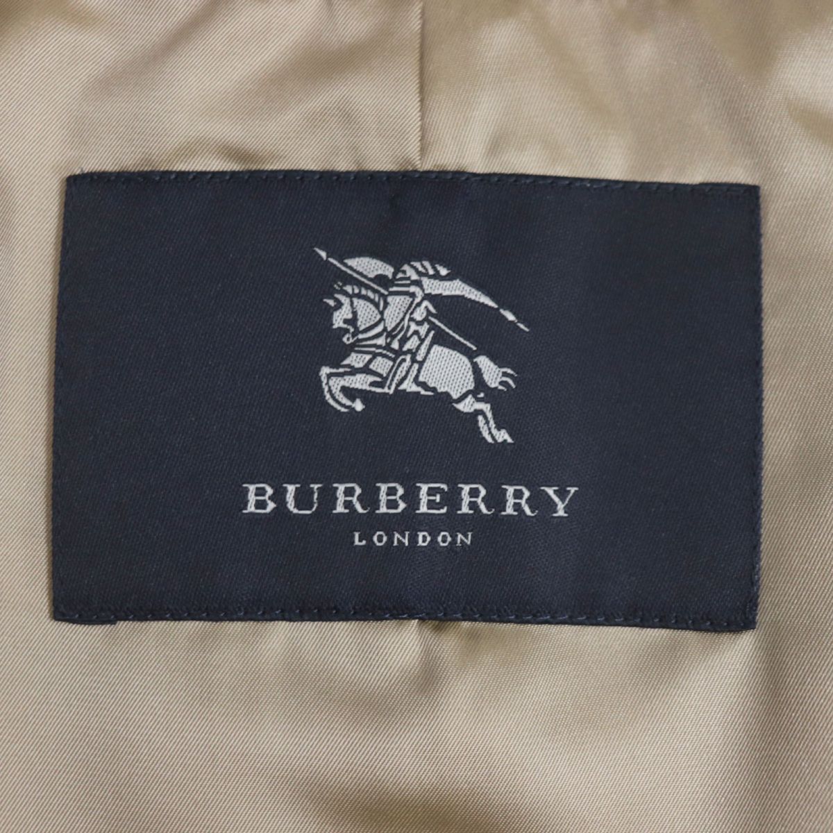 Burberry Nova Check Trench Coat Khaki S