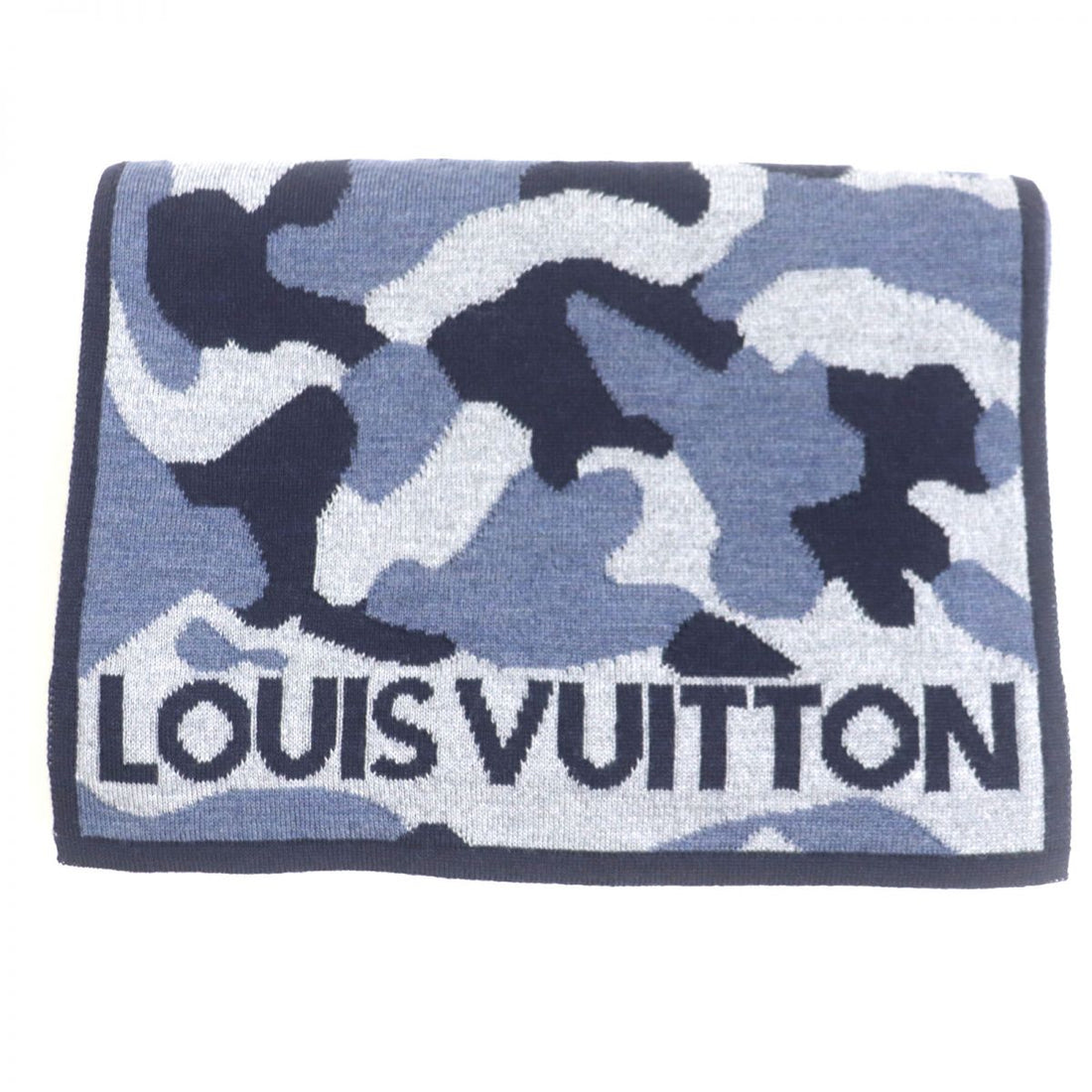 Louis Vuitton Wool Scarf M71639 Camouflage