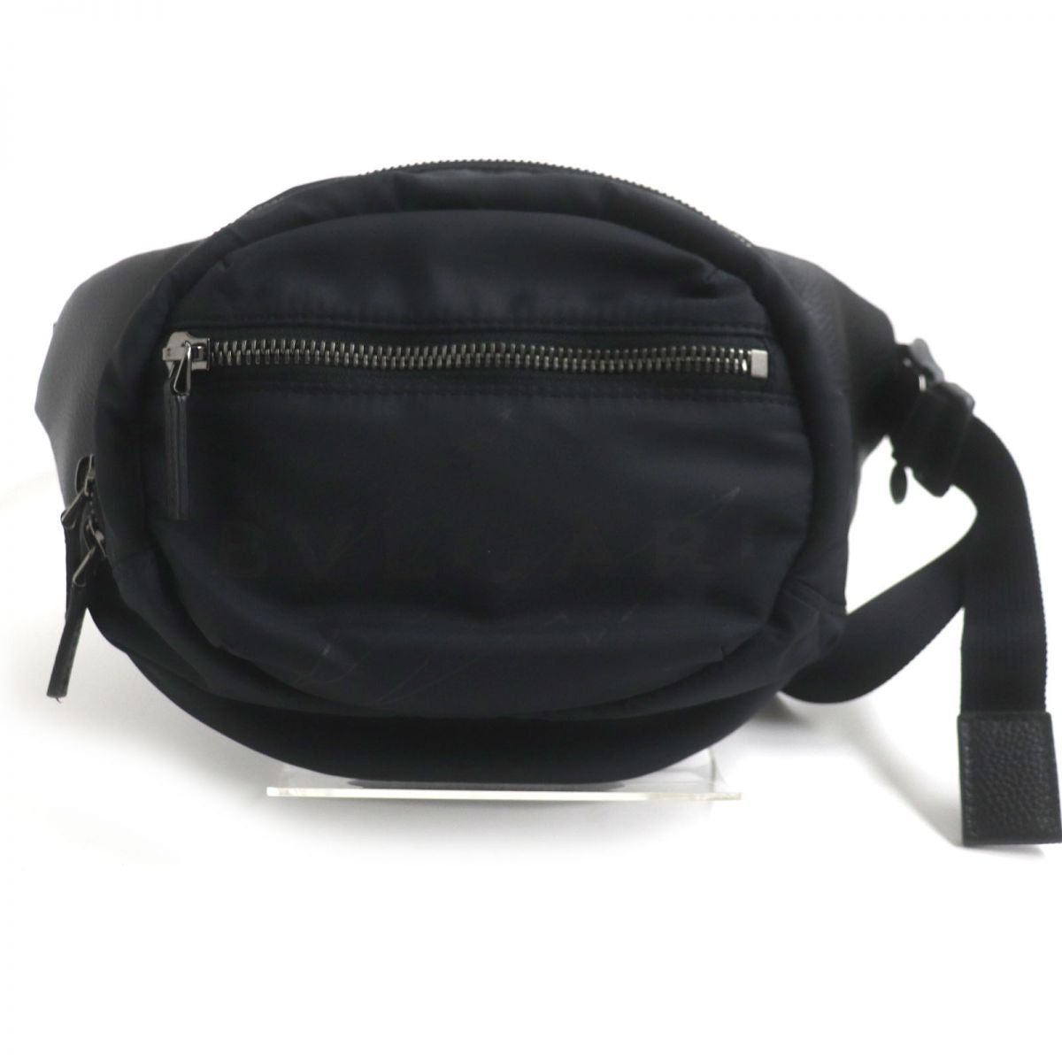 BVLGARI x Fragment Nylon Leather Belt Bag