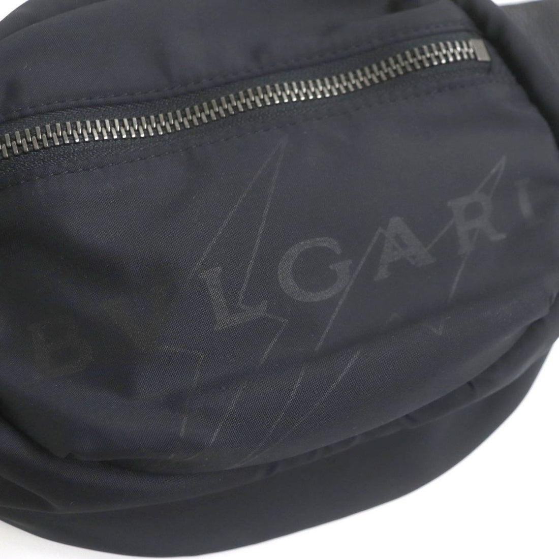 BVLGARI x Fragment Nylon Leather Belt Bag