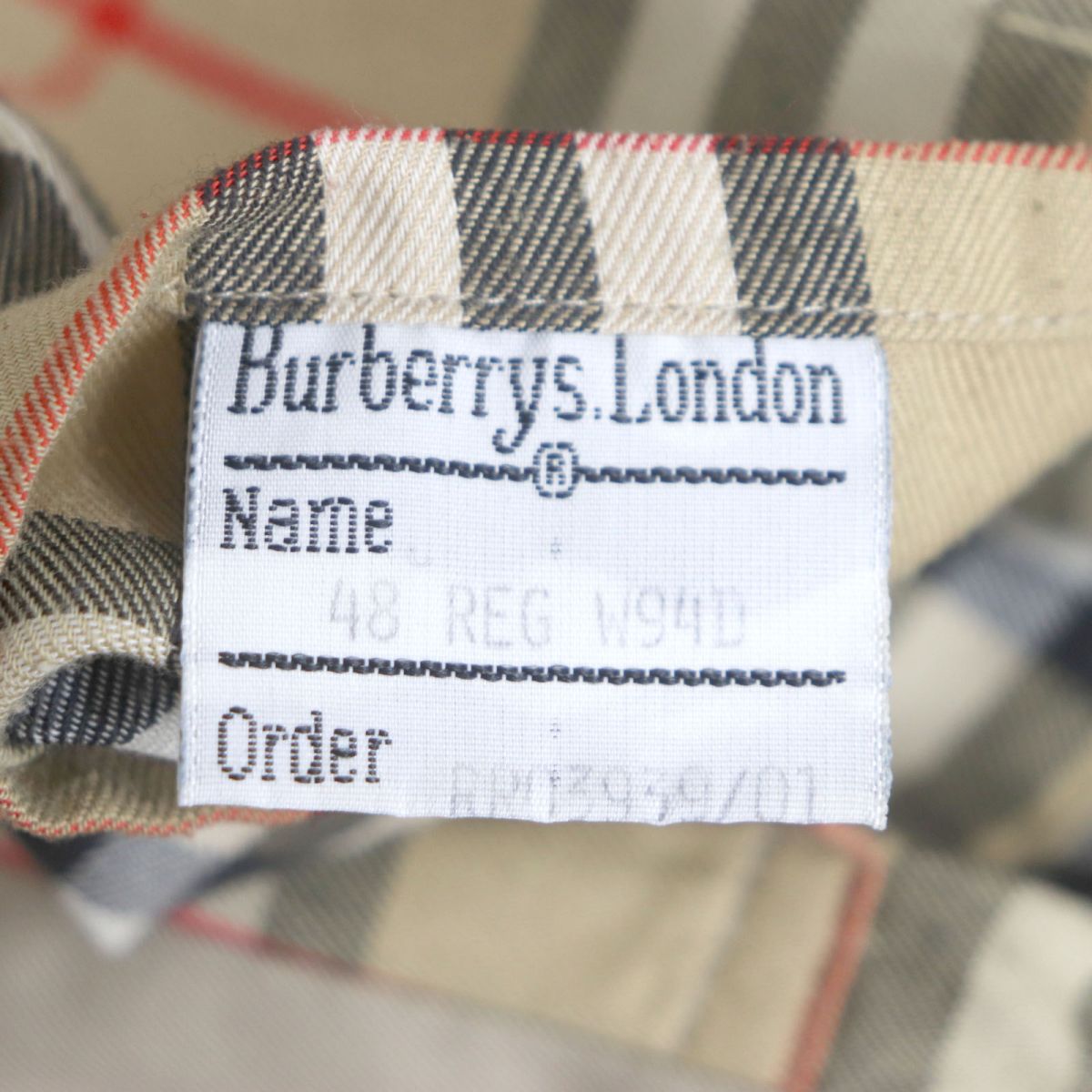 Burberry Nova Check Lining Jacket, Beige, 48REG