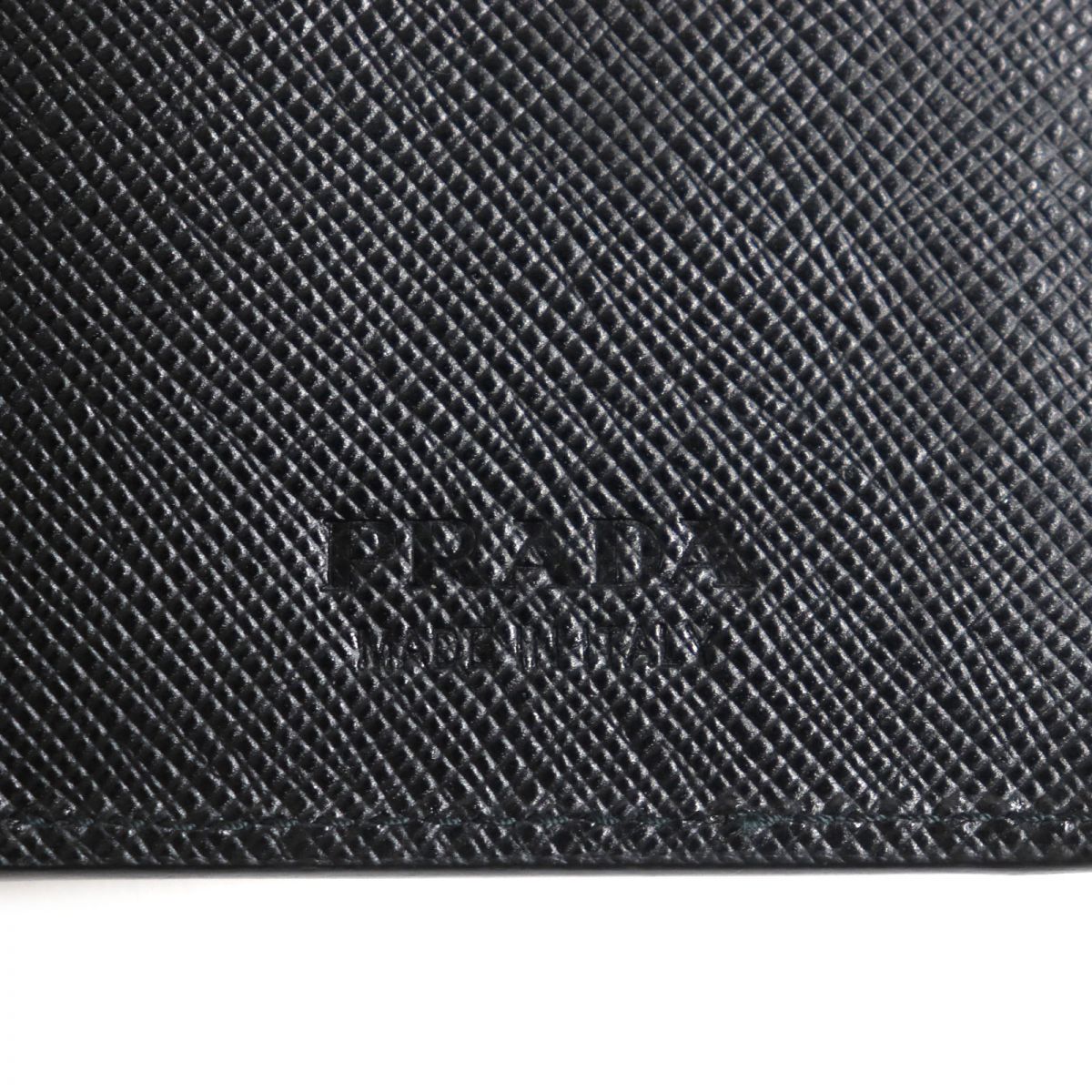 Prada 2MV341 Cypherno Leather Bi-fold Wallet