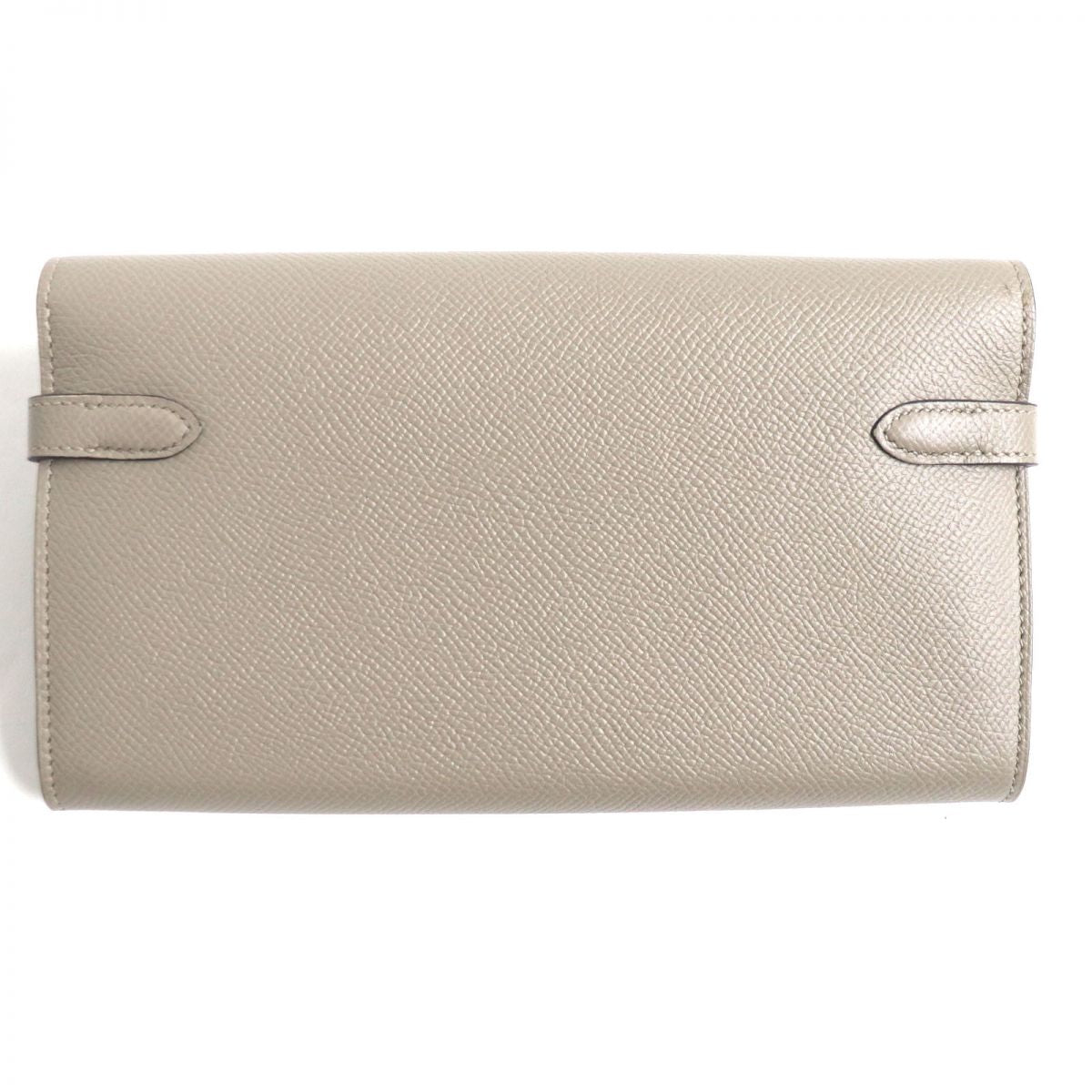 Hermes Kelly Wallet Epsom Leather Gris Asphalt