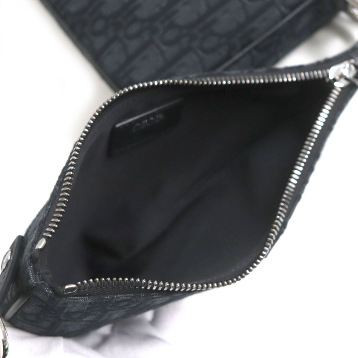 DIOR Oblique Jacquard Saddle 3-in-1 Pouch