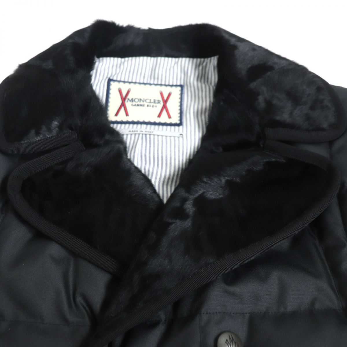 Moncler Gambleu GIACCONE Down Jacket Black Men's