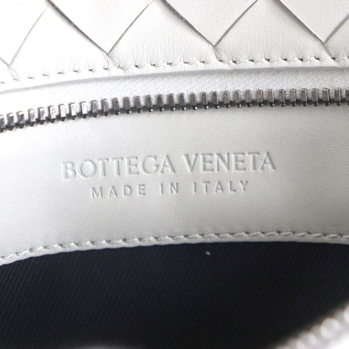 Bottega Veneta Leather Intrecciato Clutch Bag