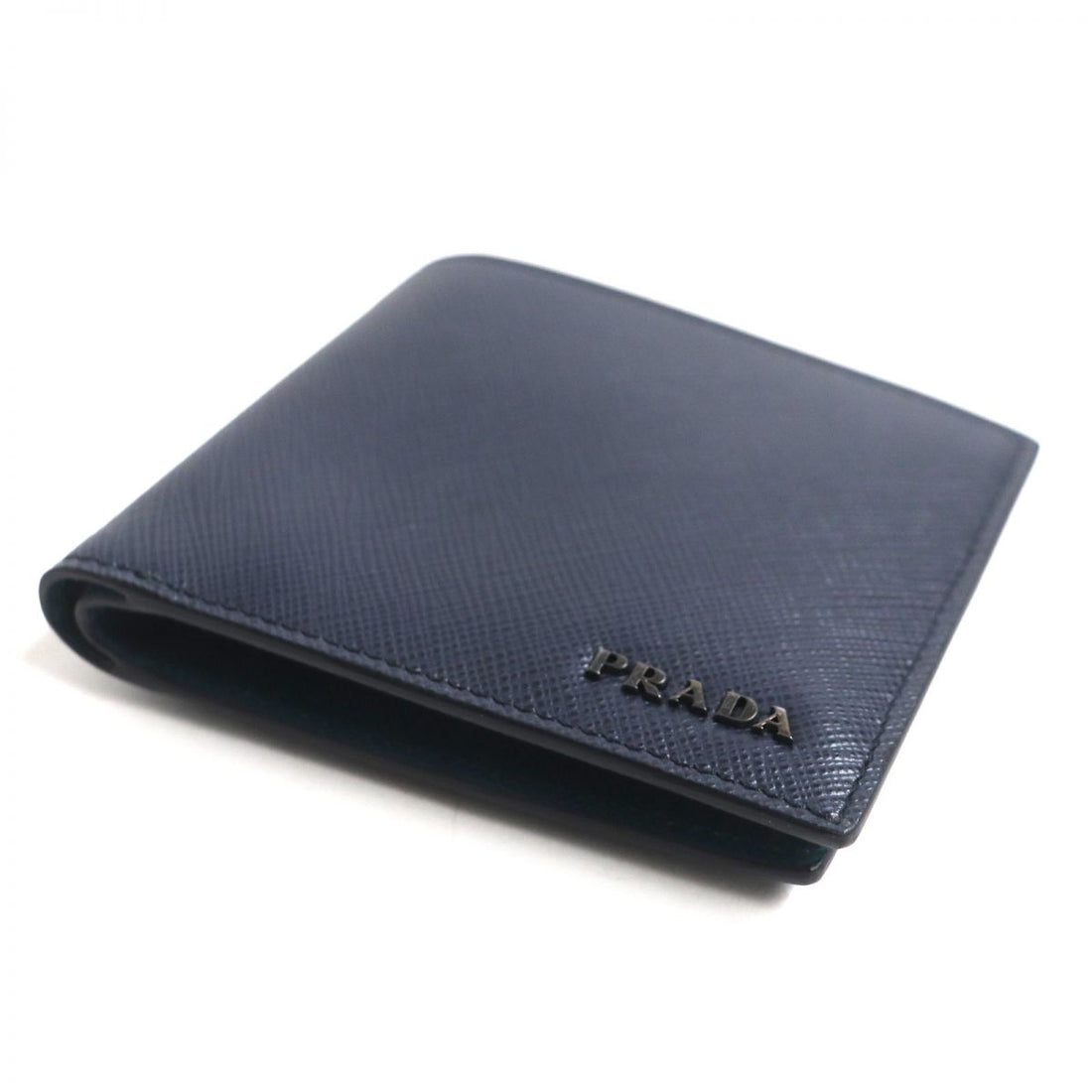 Prada Saffiano Leather Compact Wallet 2MO912