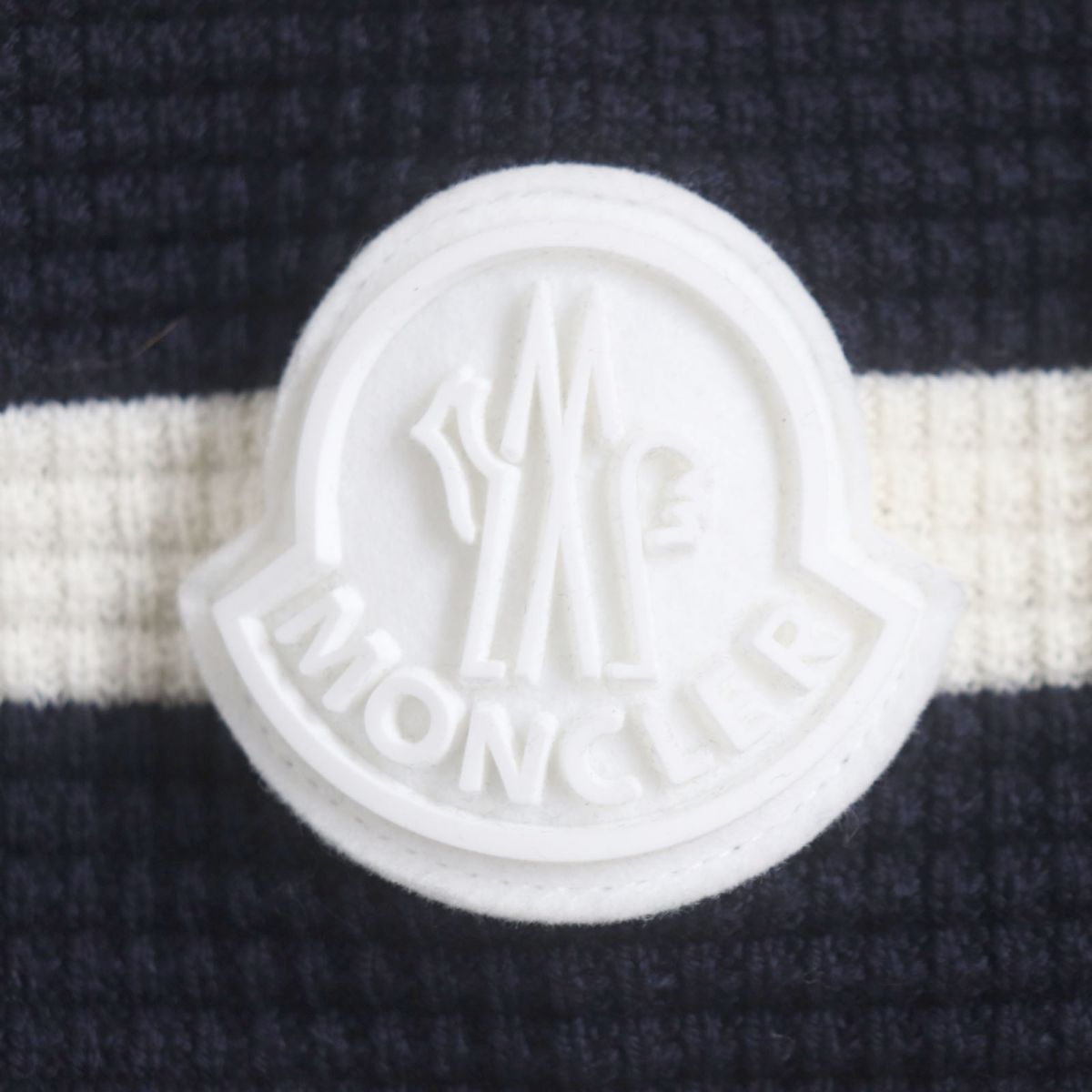 Moncler CARDIGANTRICOT Knit WZIP Down Jacket Cream S