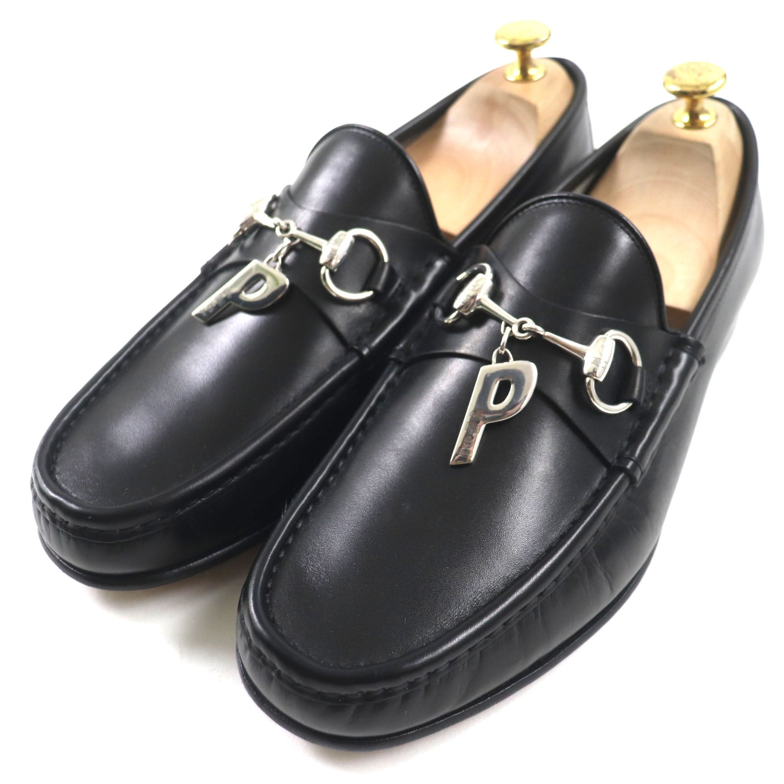 Gucci x Palace Leather Loafers with Horsebit Charm