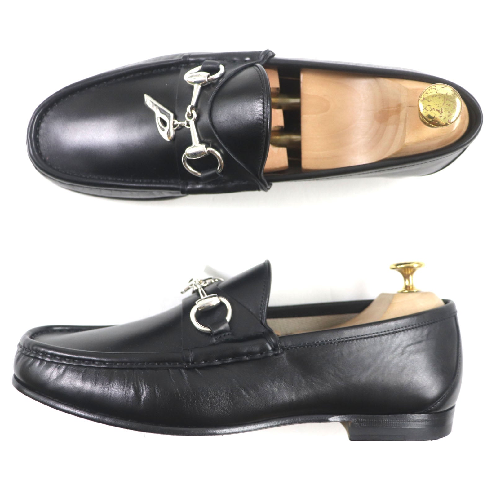 Gucci x Palace Leather Loafers with Horsebit Charm