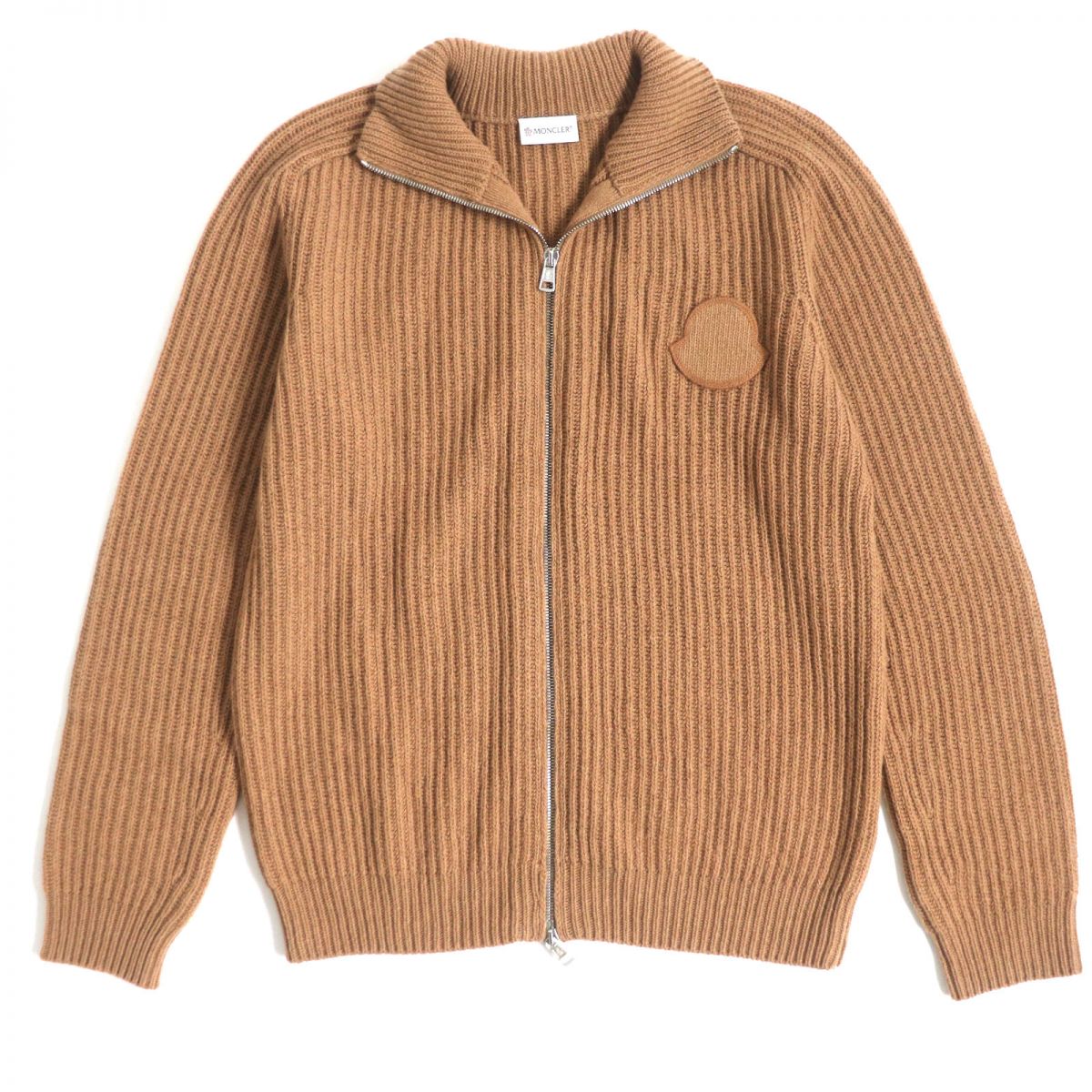 Moncler Cashmere Cardigan Tricot Jacket Brown L