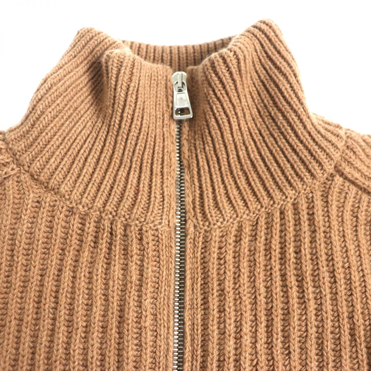 Moncler Cashmere Cardigan Tricot Jacket Brown L