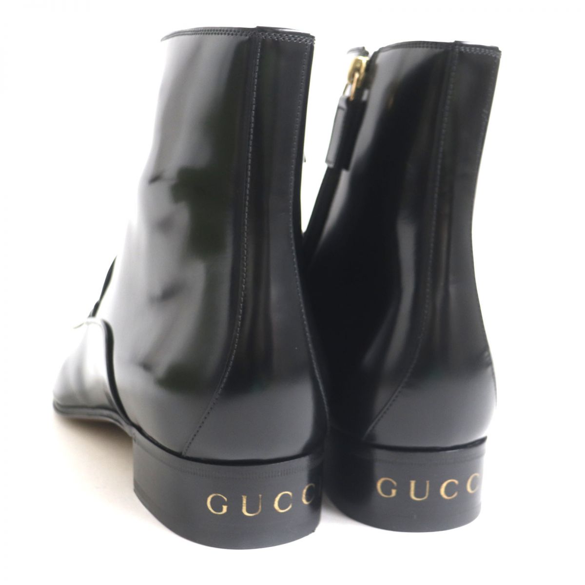 Gucci Leather Tassel Quilted Ankle Boots 9.5