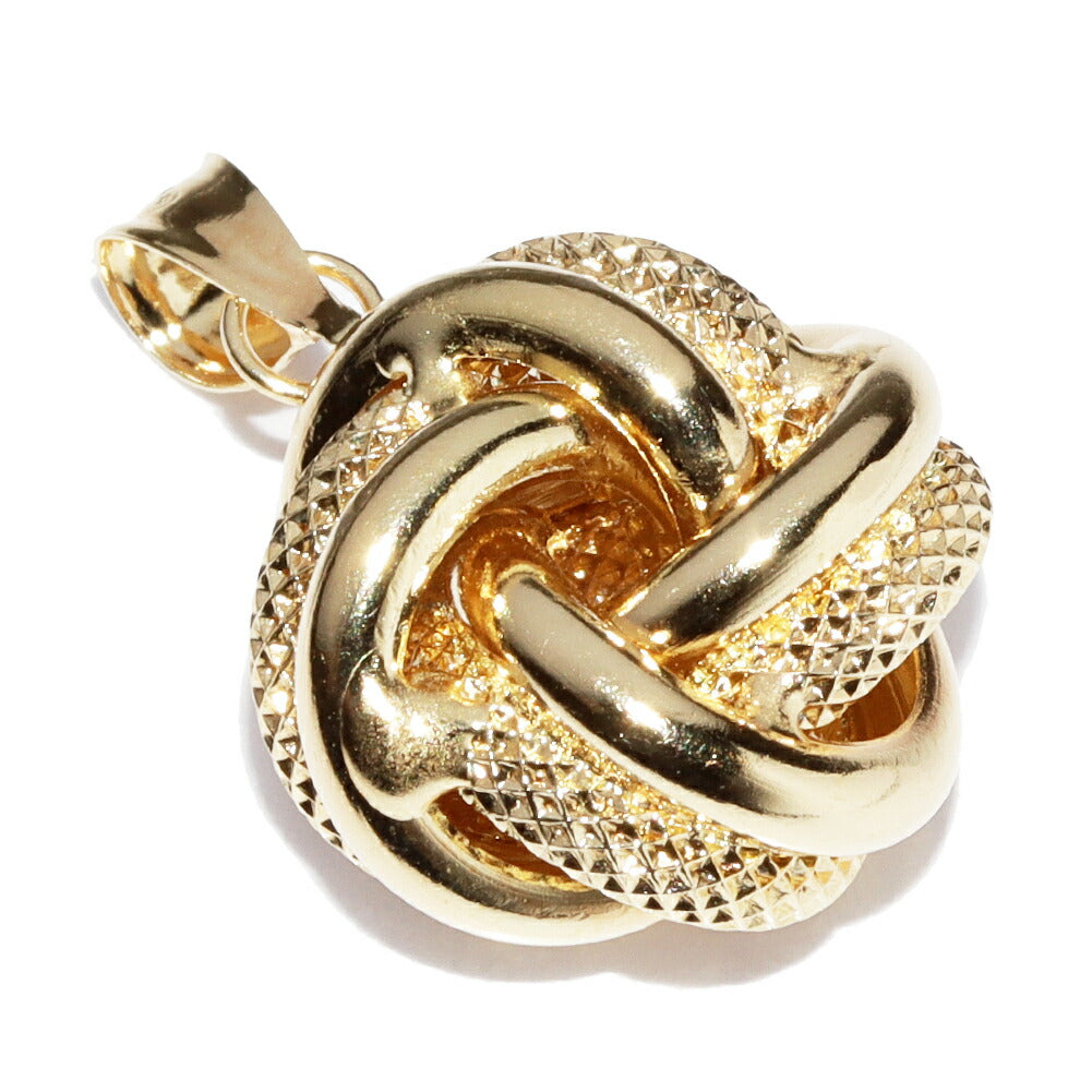 Unoaerre K18YG Love Knot Pendant