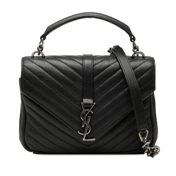Saint Laurent College leather 2way bag