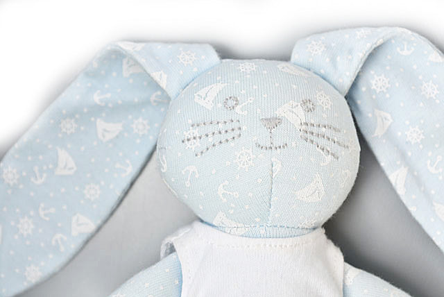 Petit Bateau Organic Cotton Baby Plush Toy