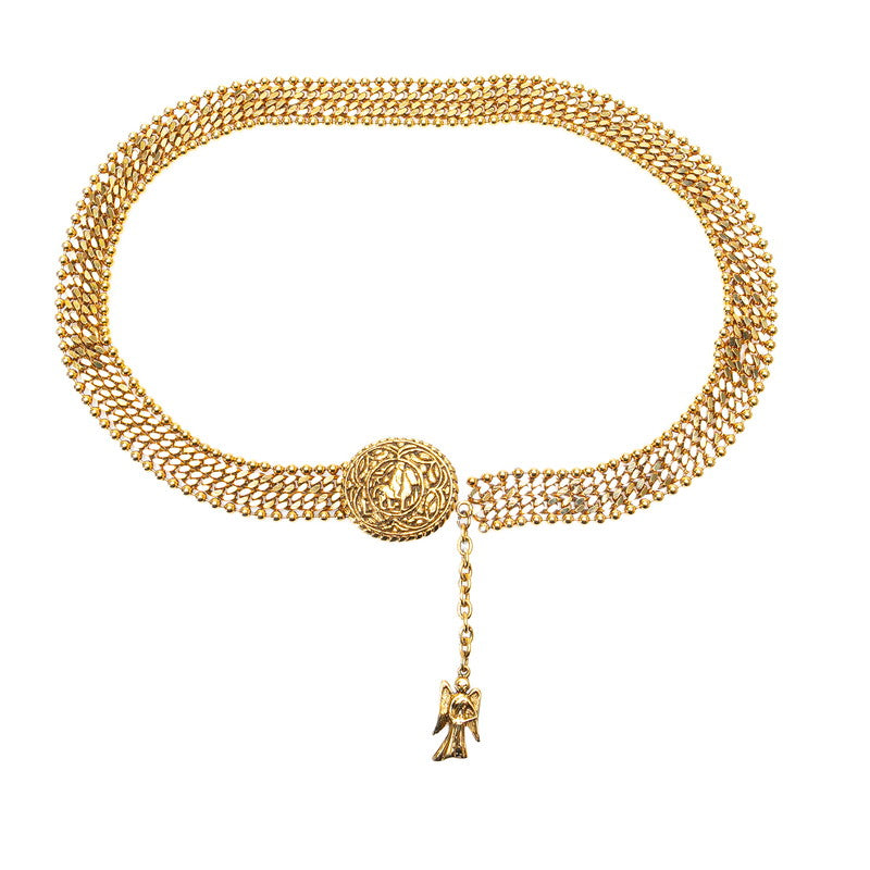 Chanel Vintage Angel Night Chain Belt Gold