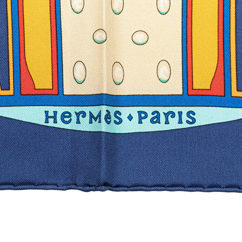 Hermes Silk Scarf Paridaiza 90cm in Great Condition