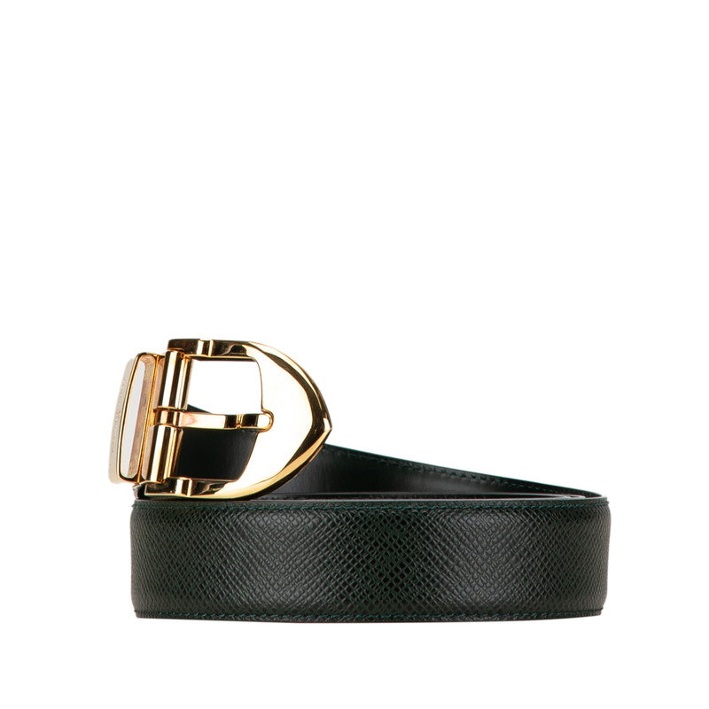 Louis Vuitton Taiga Leather Belt M6845Q