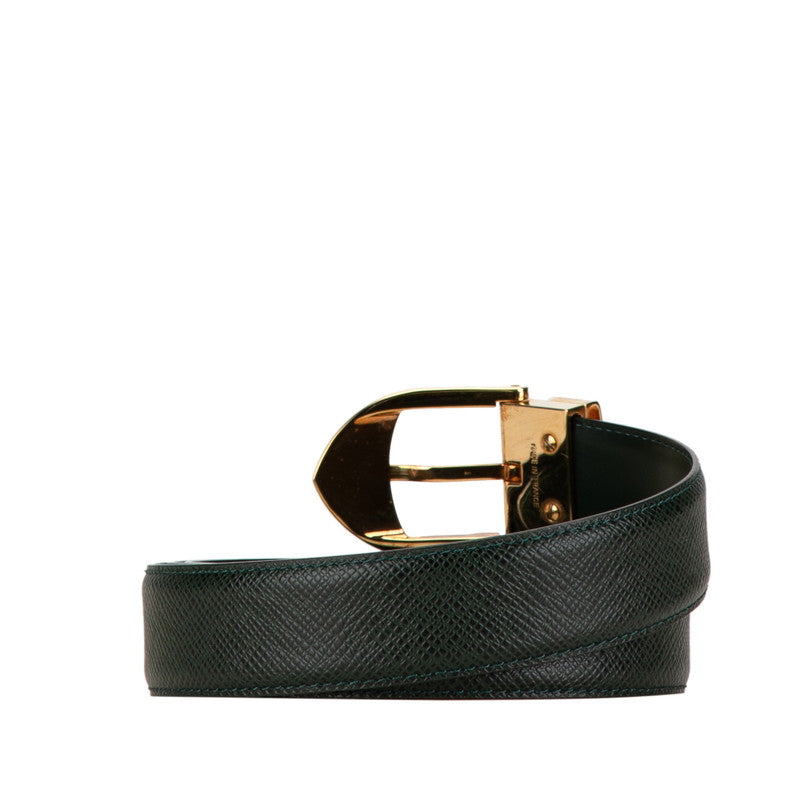 Louis Vuitton Taiga Leather Belt M6845Q