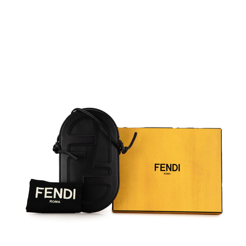 Fendi Leather FF Logo Phone Case Crossbody Bag 7AS055 A5DY