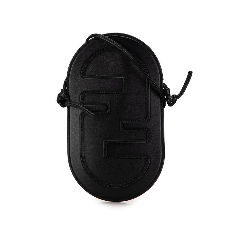 Fendi Leather FF Logo Phone Holder Bag