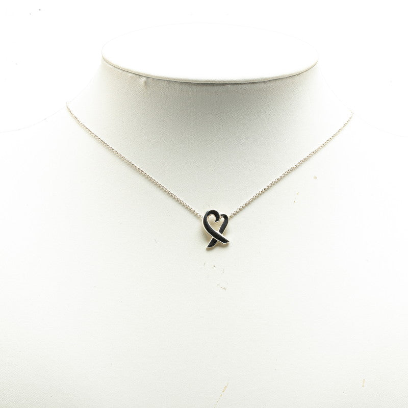 Tiffany & Co Loving Heart Necklace Silver