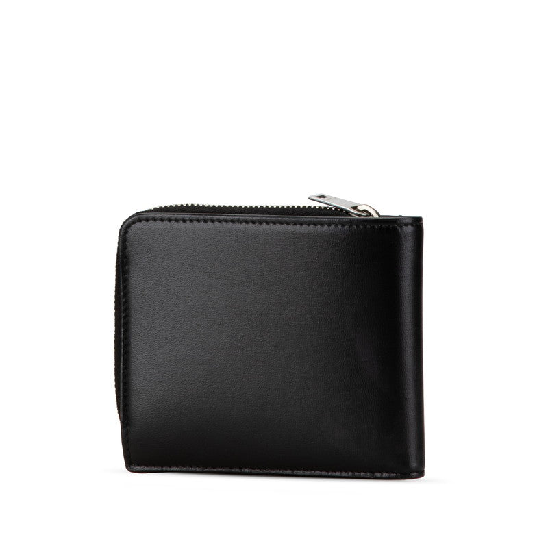 Saint Laurent Tiny Monogram Leather Wallet