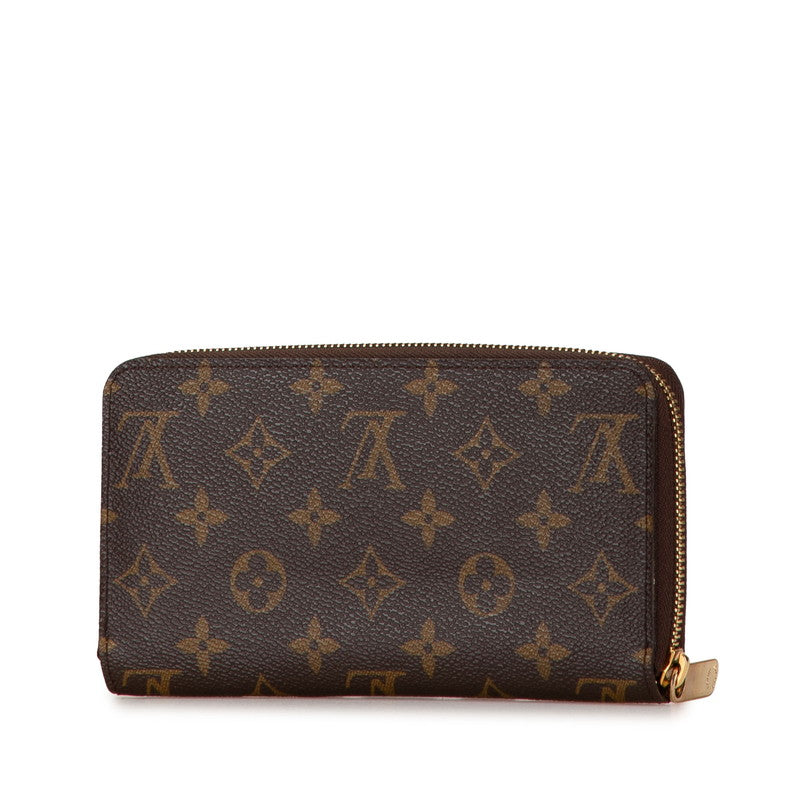 Louis Vuitton Monogram Zippy Wallet Brown