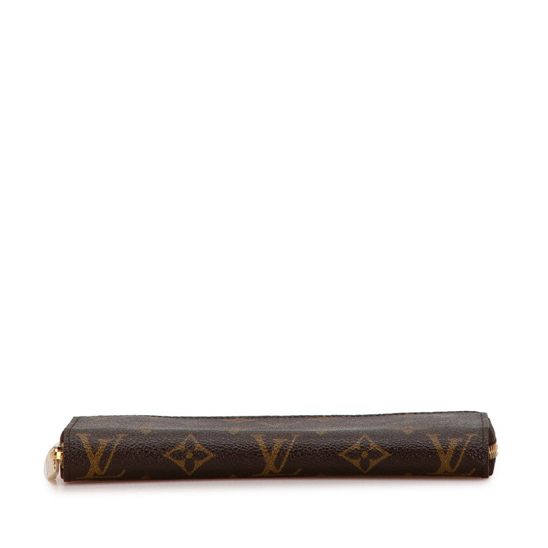 Louis Vuitton Monogram Zippy Wallet Brown