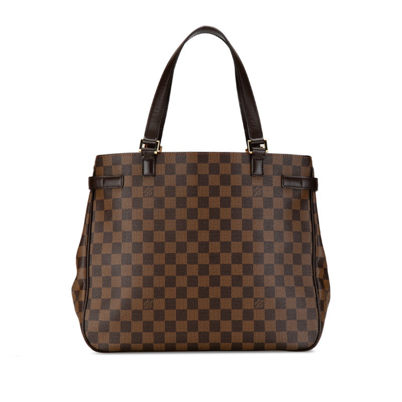 Louis Vuitton Damier Uzes Handbag Tote Bag N51128 Brown PVC Leather