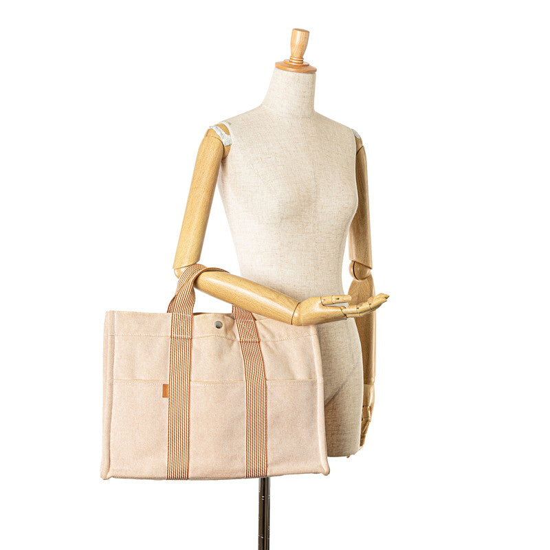 Hermes Canvas New Fourre-Tout MM Tote Bag