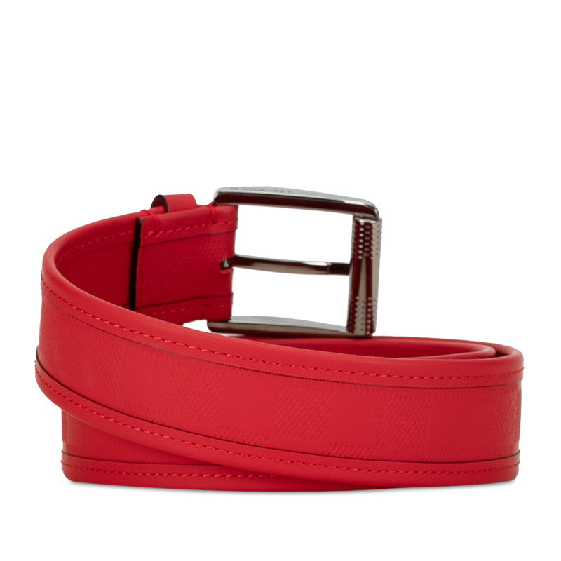 Louis Vuitton Damier Infini Belt M9122 Red in Great Condition